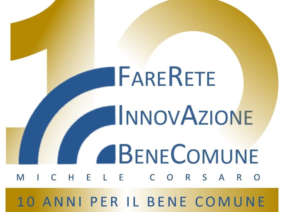 Logo FARERETE 10 ANNI